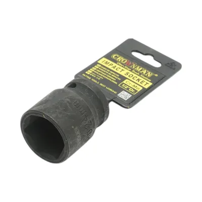 Cheie tubulara de impact 24mm, patrat 1/2 inch Cr-Mo Crownman - imagine 2