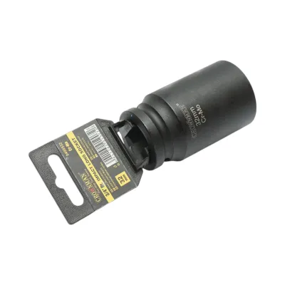 Cheie tubulara de impact lunga 32mm, patrat 3/4 inch Cr-Mo Crownman - imagine 3