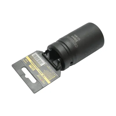 Cheie tubulara de impact lunga 33mm, patrat 1 inch Cr-Mo Crownman - imagine 3