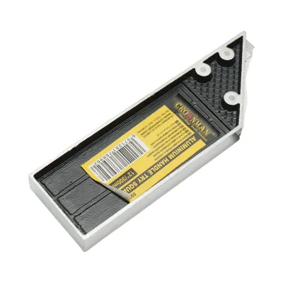 Echer tamplarie profesional 300mm/12 inch, maner aluminiu, rigla otel carbon Crownman - imagine 5