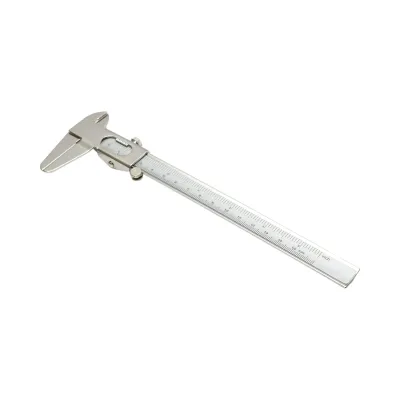 Subler mecanic de atelier 150mm, scala gradata in mm/cm/inch - imagine 5