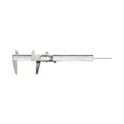 Subler mecanic de atelier 150mm, scala gradata in mm/cm/inch - imagine 3