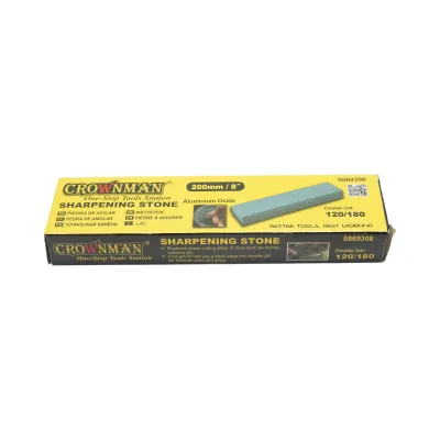 Piatra pentru ascutit 200x50x25mm, granulatie 120/180 Crownman - imagine 6