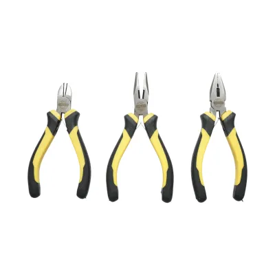 Set 3 mini clesti patent combinat, sfic, varf ascutit 115mm Crownman - imagine 2