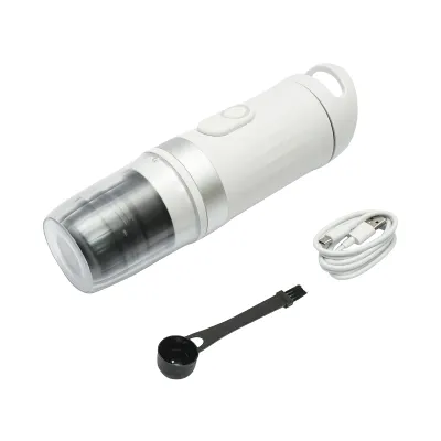 Aparat de cafea portabil 12V, 100W, baterie litiu 9600 mAh, presiune 20 bar, rezervor apa 60-80ml, ceasca 300ml, capsule Nespresso, Dolce Gusto, cafea macinata - imagine 3