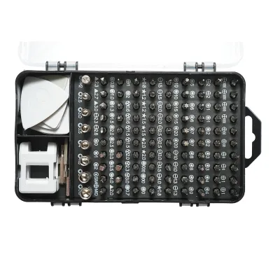 Trusa surubelnite de precizie biti, torx, cruce, hexagonal pentru electronice 139 piese - imagine 2