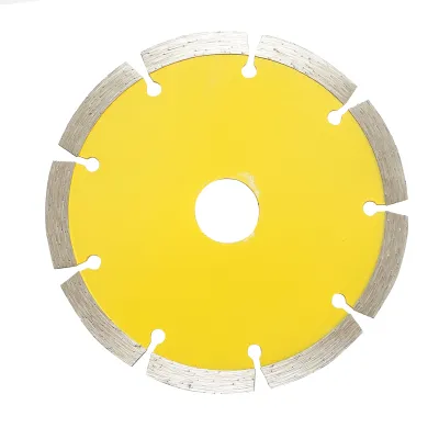 Disc diamantat segmentat 125x22.23mm, taiere uscata pentru beton, piatra, granit, marmura Crownman - imagine 2