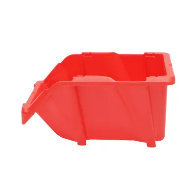 Cutie plastic depozitare rosie 165x105x75mm - imagine 3