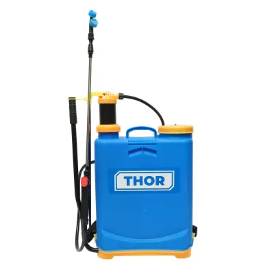 Pompa de stropit vermorel, manual cu rezervor 16L, 2 duze interschimbabile THOR