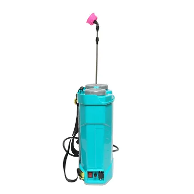 Pompa de stropit, vermorel electric cu rezervor 20L, baterie 12V/8Ah, 4 duze, debit 4 l/min, presiune 6.8 bar THOR - imagine 5