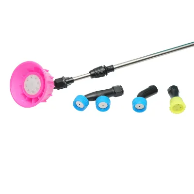 Pompa de stropit, vermorel electric cu rezervor 20L, baterie 12V/8Ah, 4 duze, debit 4 l/min, presiune 6.8 bar THOR - imagine 6