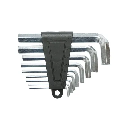 Set 9 chei imbus hexagonale 1.5-10mm din otel forjat tratat termic - imagine 3