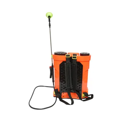 Pompa de stropit, vermorel electric cu rezervor 16L, baterie 12V/8Ah, 4 duze, debit 4 l/min THOR - imagine 3