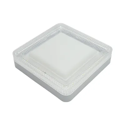 Plafoniera LED rotunda 24W, 220V lumina rece 6500K 180x180x40mm IP20