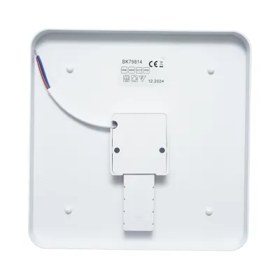 Plafoniera LED patrata 24W, 220V lumina reglabila 3CCT 3000K/4000K/6500K 180x180x40mm IP20 - imagine 4