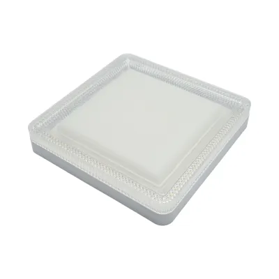 Plafoniera LED patrata 36W, 220V lumina reglabila 3CCT 3000K/4000K/6500K 230x230x40mm IP20