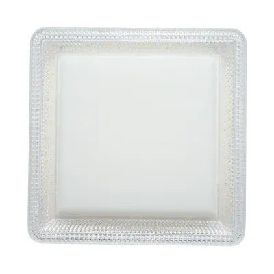 Plafoniera LED patrata 36W, 220V lumina reglabila 3CCT 3000K/4000K/6500K 230x230x40mm IP20 - imagine 2