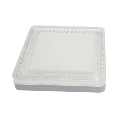 Plafoniera LED patrata 36W, 220V lumina reglabila 3CCT 3000K/4000K/6500K 230x230x40mm IP20 - imagine 3