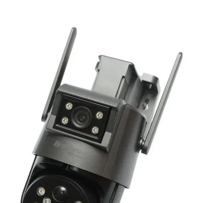 Camera supraveghere lentila duala 6 MP, 4G cu panou solar, baterie 10000 mAh, 360 grade PTZ, detectie umana PIR, night vision si aplicatie Ubox - imagine 9