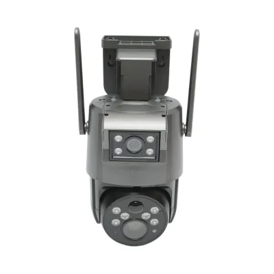 Camera supraveghere lentila duala 6 MP, 4G cu panou solar, baterie 10000 mAh, 360 grade PTZ, detectie umana PIR, night vision si aplicatie Ubox - imagine 3