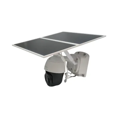 Camera supraveghere 2 MP 1080P, 4G, WIFI 2.4 GHz cu panou solar 4.3W, baterie 21700, 360 grade PTZ, detectie umana PIR, smart IR night vision si aplicatie Ubox