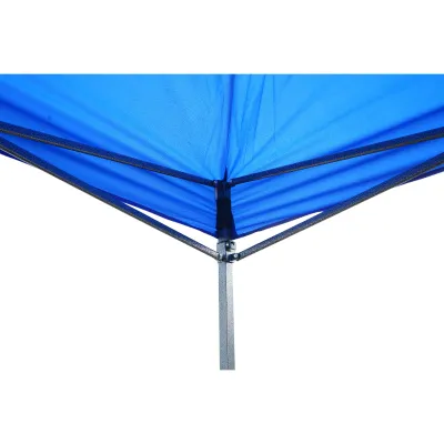 Cort pavilion pliabil 3x4.5m albastru impermeabil, inaltime reglabila, cadru metalic Breckner Germany - imagine 5