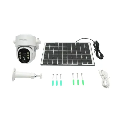 Camera supraveghere cu lentila duala 3MP, 4G, WIFI 2.4 GHz cu panou solar, baterie 9000 mAh, PTZ control, detectie umana PIR, night vision si aplicatie Ubox - imagine 3
