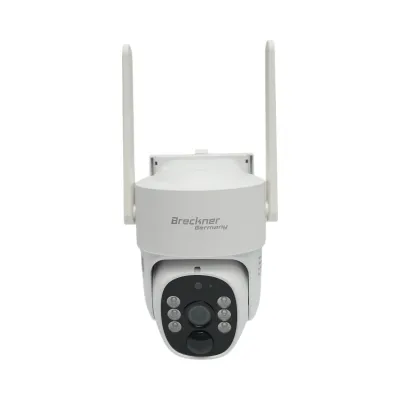 Camera supraveghere cu lentila duala 3MP, 4G, WIFI 2.4 GHz cu panou solar, baterie 9000 mAh, PTZ control, detectie umana PIR, night vision si aplicatie Ubox - imagine 2