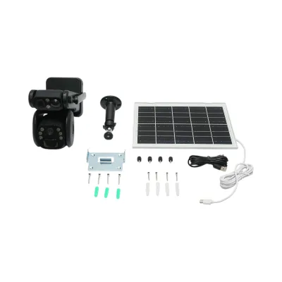 Camera supraveghere cu lentila duala 6MP, 4G cu panou solar, baterie 9000 mAh, PTZ control, senzor miscare, detectie umana PIR, night vision si aplicatie Ubox - imagine 3