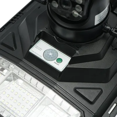 Lampa solara LED 450W, camera supraveghere Ai 4 MP, sim 4G cu panou solar 24W, baterie LiFePO4 18Ah, rotativa 360, night vision, detectie umana, aplicatie V380 Pro - imagine 8