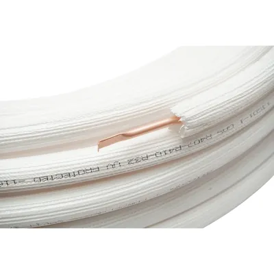 Conducta cupru clima AC 1/4 (6.35mm), grosime perete 0.70mm, izolatie 6mm pentru instalatii aer conditionat 50m/rola - imagine 3