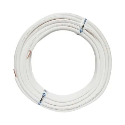 Conducta cupru clima AC 1/4 (6.35mm), grosime perete 0.70mm, izolatie 6mm pentru instalatii aer conditionat 50m/rola - imagine 2