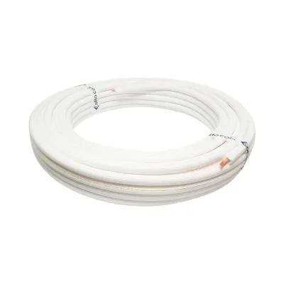 Conducta cupru clima AC 3/8 (9.52mm), grosime perete 0.70mm, izolatie 6mm pentru instalatii aer conditionat 50m/rola