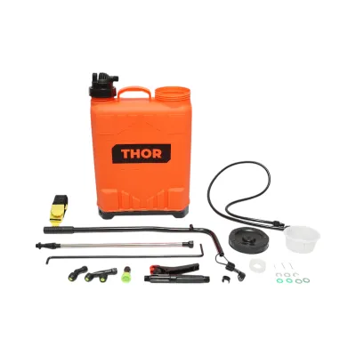 Pompa de stropit, vermorel manual cu rezervor 12L, 3 duze, presiune max. 4 bar THOR - imagine 2