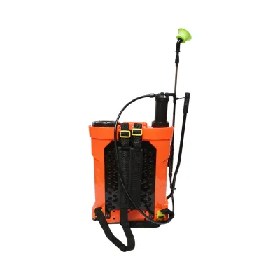 Pompa de stropit, vermorel 2 in 1 manuala si electrica cu rezervor 16L, baterie 12V/8Ah, 4 duze, debit 3.1 l/min THOR - imagine 4