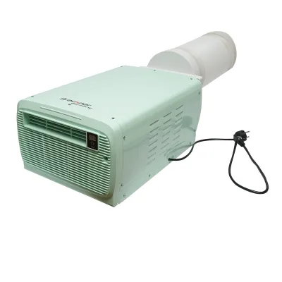 Aparat de aer conditionat portabil 2224 BTU, 280W, 220V cu functie dezumidificare, ventilatie, telecomanda, comenzi vocale, kit instalare inclus Breckner Germany - imagine 6