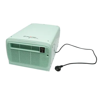 Aparat de aer conditionat portabil 2224 BTU, 280W, 220V cu functie dezumidificare, ventilatie, telecomanda, comenzi vocale, kit instalare inclus Breckner Germany - imagine 8