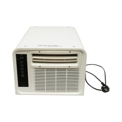 Aparat de aer conditionat portabil 2224 BTU, 280W, 220V cu functie incalzire, dezumidificare, ventilatie, telecomanda, comenzi vocale, kit instalare inclus Breckner Germany - imagine 3
