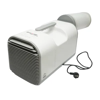 Aparat de aer conditionat portabil 4100 BTU, 420W, 220V cu functie dezumidificare, ventilatie, telecomanda, mod somn, kit instalare inclus Breckner Germany - imagine 9