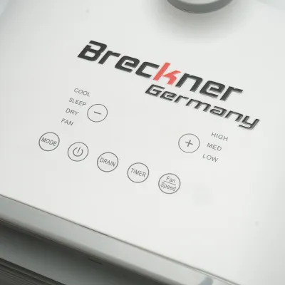 Aparat de aer conditionat portabil 4777 BTU, 600W, 220V cu functie dezumidificare, ventilatie, telecomanda, mod somn, kit instalare inclus Breckner Germany - imagine 11