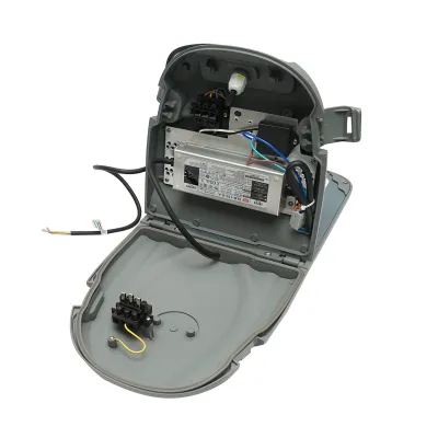 Lampa LED iluminat stradal 150W, 220V, 6000K, 22500lm cu prindere pe stalp IP66 Breckner Germany - imagine 6