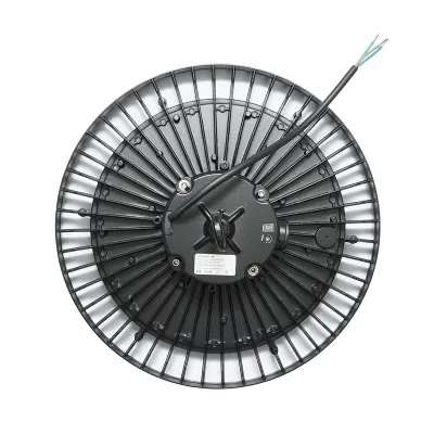 Lampa industriala LED High-Bay 200W, 220V, 6000K, 30000lm pentru hale, depozite 380x140mm Breckner Germany - imagine 4
