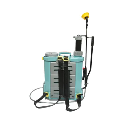 Pompa de stropit vermorel 2 in 1 manuala si electrica, rezervor 18L, baterie 12V 8Ah, debit 3.1 L/min Breckner Germany - imagine 5