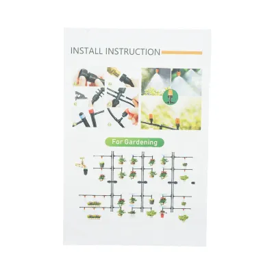 Kit complet irigare prin picurare si pulverizare cu 2 furtunuri 8m/62m, duze, microaspersoare, conectori 145 piese - imagine 17