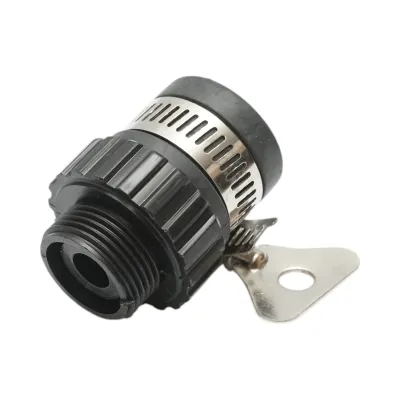 Kit complet irigare prin picurare cu furtun 25m, temporizator, duze, conectori, tije de fixare 66 piese - imagine 9