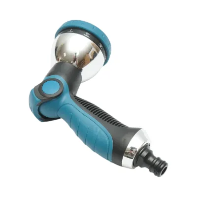 Pistol de stropit tip dus reglabil 10 moduri pentru furtun gradina, cupla rapida 3/4 inch - imagine 4