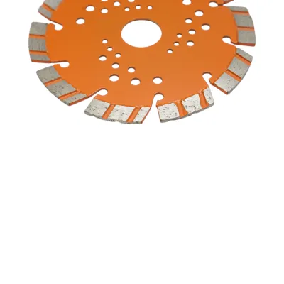 Disc diamantat turbo segmentat 125x22.23mm, segment 10mm pentru taiere beton armat, piatra dura, pavele, boltari Breckner Germany - imagine 4