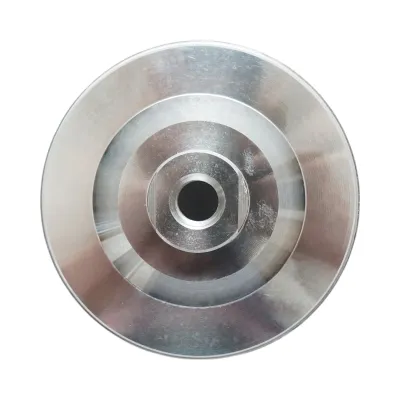 Disc diamantat turbo segmentat tip cupa 100mm, filet M14, grosier din aluminiu pentru slefuire marmura Breckner Germany - imagine 2