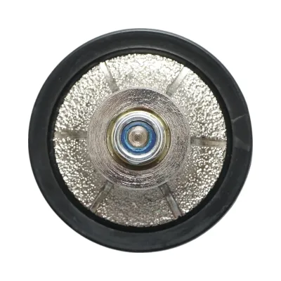 Freza diamantata semibaston B15, 65mm, raza 15mm, filet M14 pentru canturi marmura Breckner Germany - imagine 3
