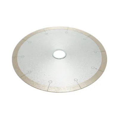Disc diamantat continuu fractionat 200x30/25.4mm, segment 10mm pentru gresie, faianta, ceramica dura, marmura Breckner Germany - imagine 4